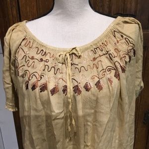 NWOT Peasant Dress